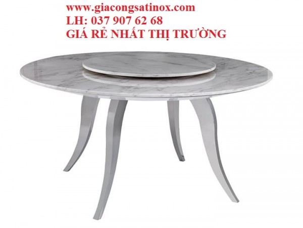 Khám phá ưu điểm vượt trội của bàn tròn inox Hải Minh.