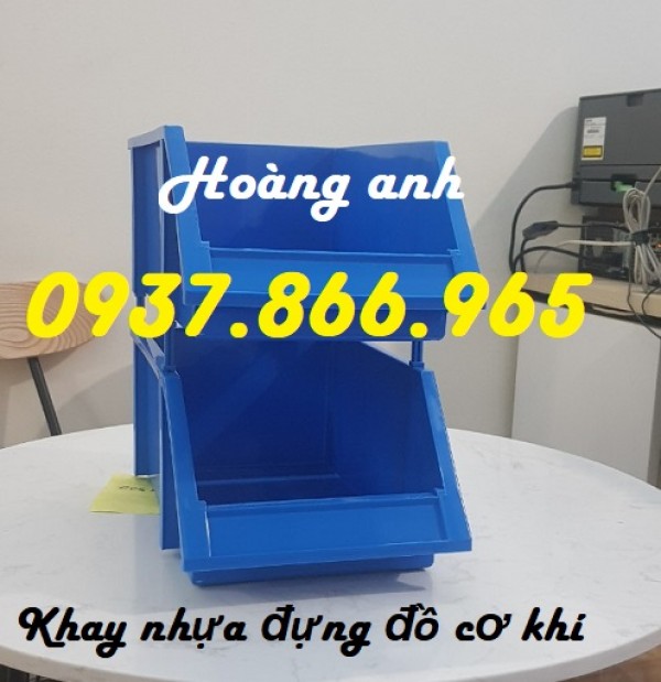 Khay chuyên đựng đồ cơ khí, hộp nhựa vát đầu đựng ốc vít, hộp nhựa đựng linh kiện điện tử