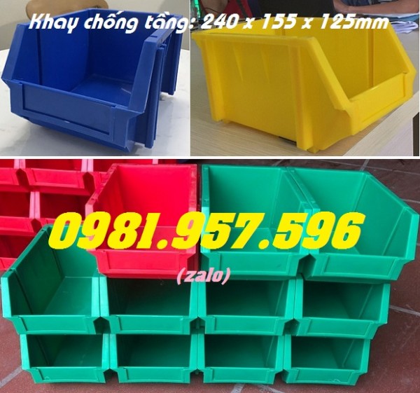 Khay nhựa chống tầng, khay nhựa 717, khay nhựa A6