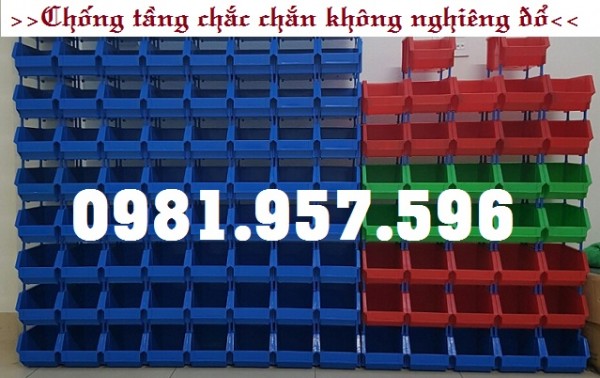 Khay nhựa đựng hàng, khay nhựa xếp tầng, khay có chân