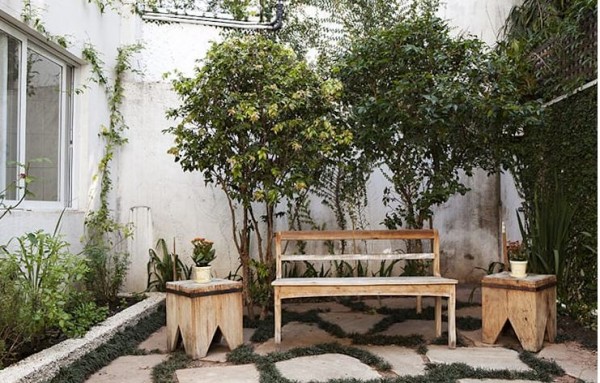 Khu vườn mang hơi hướng vintage cực hấp dẫn