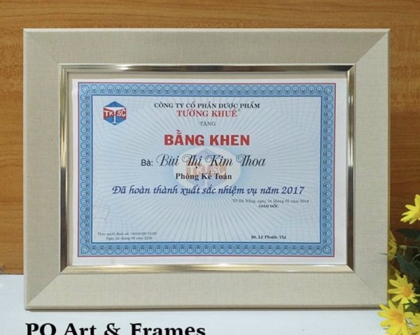 Khung bằng khen đẹp, giá rẻ | giá 12/2021