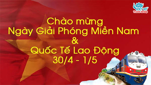 Khuyến mãi giá vé tàu dịp Lễ 30/4 và 01/5