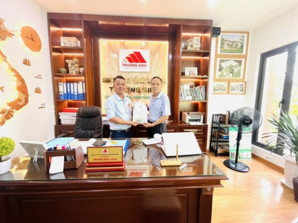 Kí kết hợp đồng xây dựng với anh Minh ở Đống Đa Hà Nội