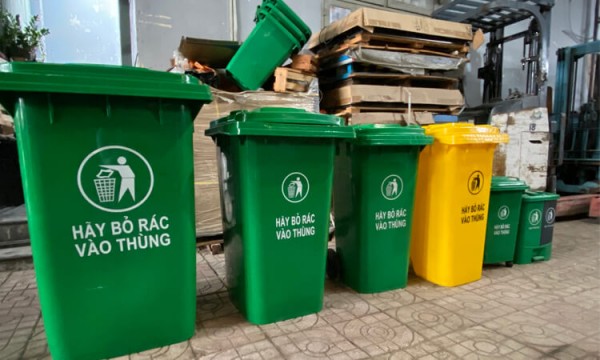 Kích thước thùng rác công cộng chuẩn nhất