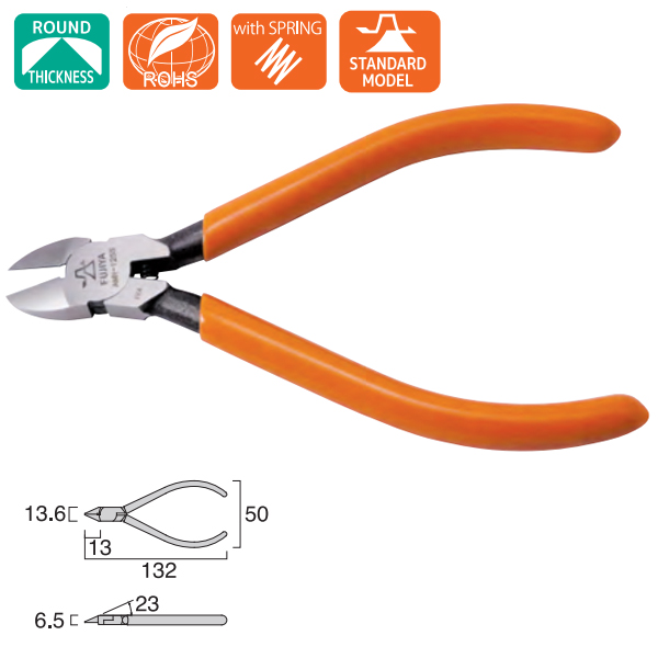  Kìm cắt lưỡi tròn Fujiya AMN-125S