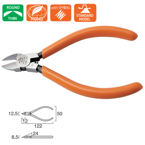 Kìm cắt lưỡi tròn Fujiya ATMN-120S 