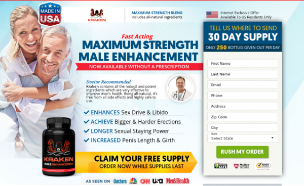 Kraken Male Enhancement: Performinax Customer Reviews, Pricing!!