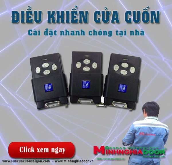 Làm chìa khóa cửa cuốn austdoor