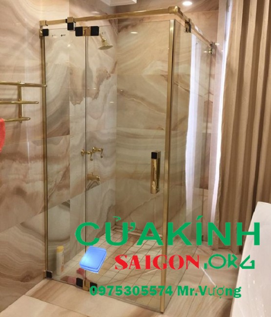 Làm phòng tắm kính tại Quận 4【✔️0975305574】