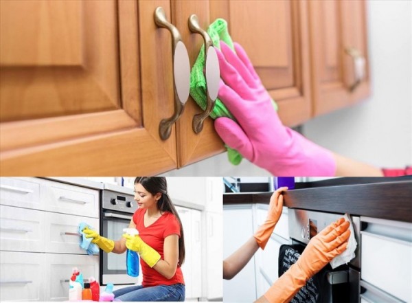 Làm sạch nhà bếp tiết kiệm thời gian nhất có thể
