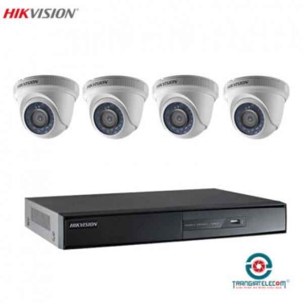 Lắp đặt bộ camera 4 mắt Hikvision chất lượng cao tại TP.HCM