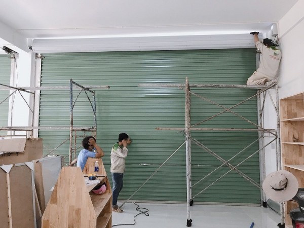 Lắp Đặt cửa cuốn công nghệ Úc tại Bình Dương - 0908852130