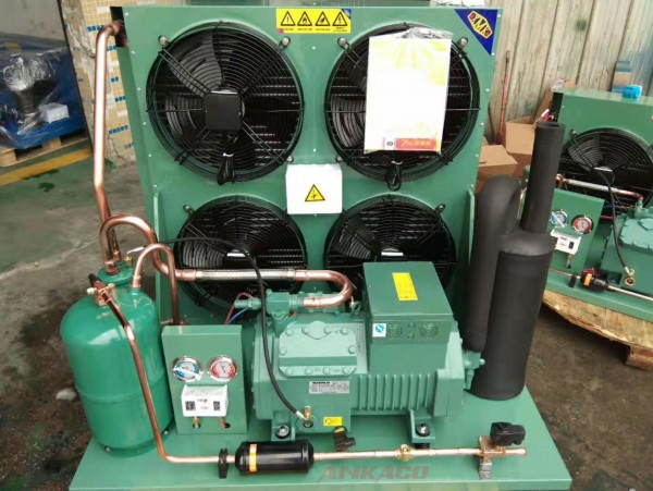 lắp đặt cụm máy nén dàn ngưng giải nhiệt gió Bitzer