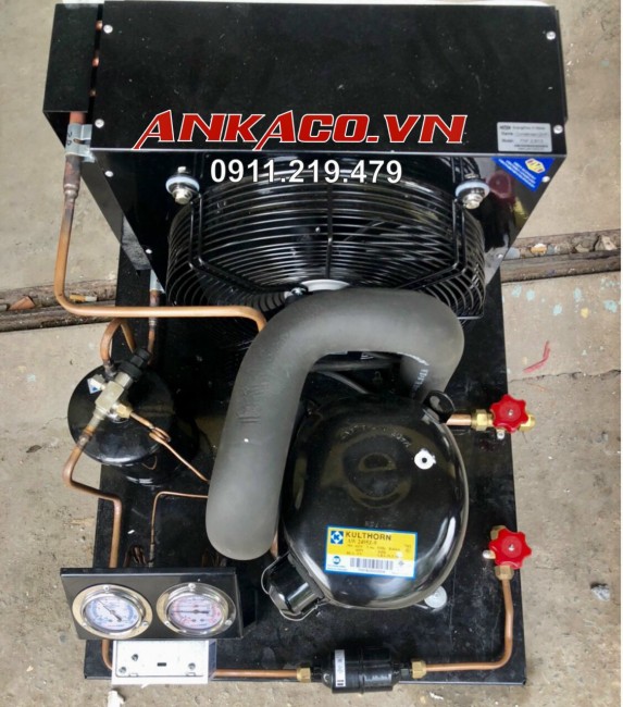 lắp đặt cụm máy nén kulthorn 2,38hp model CAW 2495ZB