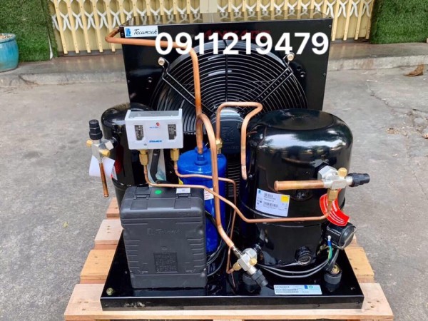 Lắp đặt cụm máy nén Tecumseh 2HP TFH4524ZHREP