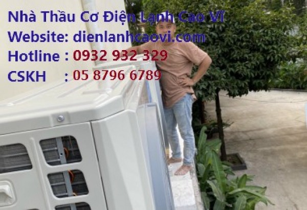 Lắp đặt điều hòa tại khu vực Tây Ninh - 0932.932.329