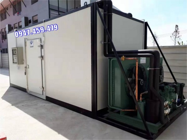 lắp đặt kho lạnh bảo quản phô mai cung cấp cho siêu thị