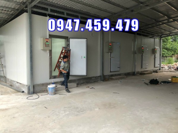 lắp đặt kho lạnh bảo quản sầu riêng tại Tiền Giang