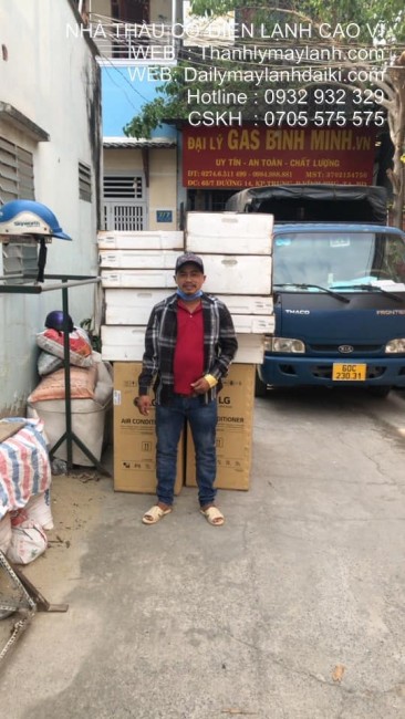 Lắp đặt máy lạnh giá rẻ ở quận 9 - Cao Vĩ