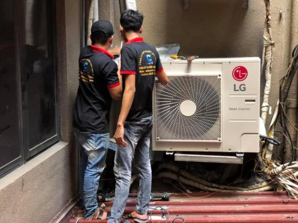 Lắp đặt máy lạnh giá rẻ tại Bình Thạnh - Cao Vĩ