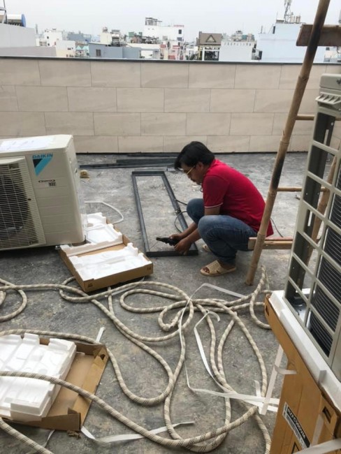 Lắp đặt máy lạnh nhà ở quận 5 | 0932.932.329