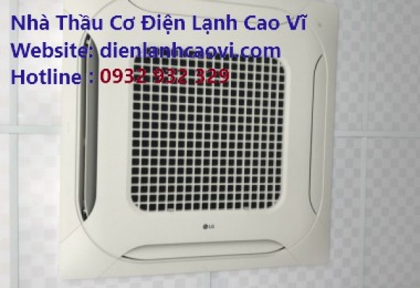 Lắp đặt máy lạnh ở tại Thủ Dầu Một - Cao Vĩ