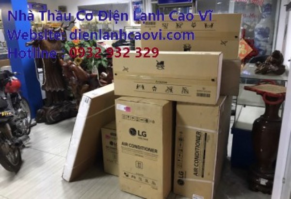 Lắp đặt máy lạnh tại Gò Vấp Tp.HCM - Cao Vĩ