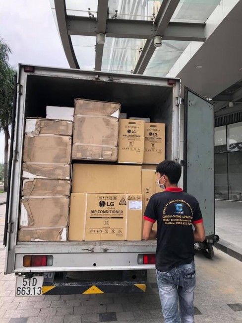 Lắp đặt máy lạnh tại nhà Gò Vấp - Cao Vĩ