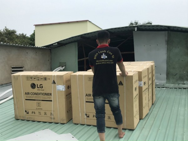 Lắp đặt máy lạnh tại nhà Hốc Môn - Cao Vĩ