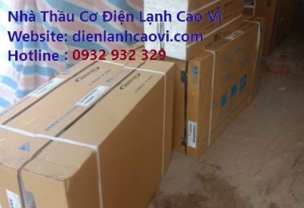 Lắp đặt máy lạnh tại quận 2 Tp.HCM - 0932.932.329