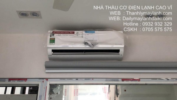 Lắp đặt máy lạnh văn phòng quận 7 | 0932.932.329