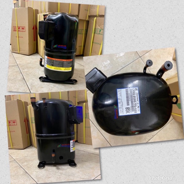 lắp đặt máy nén lạnh copeland piston 5hp CRNQ-0500-TFD