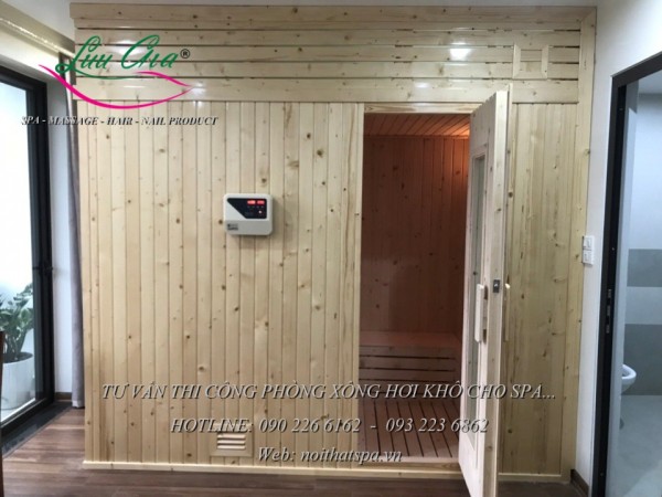 lắp đặt phòng xông hơi khô giá rẻ tại thanh hóa