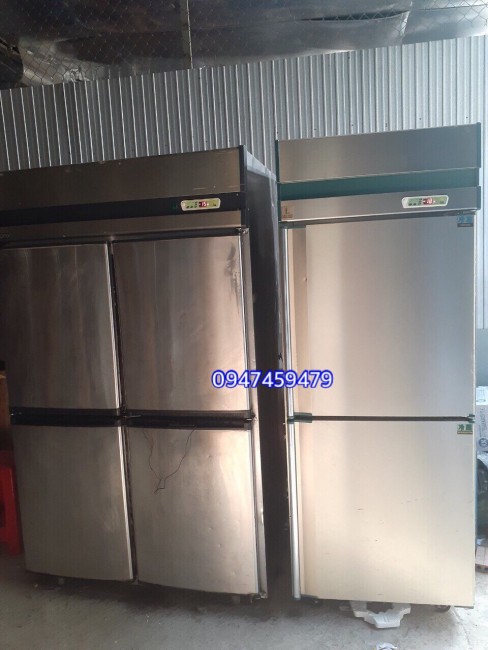 lắp đặt tận nơi tủ đông inox 2 cánh