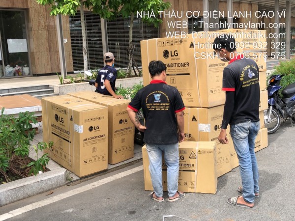 Lắp điều hòa huyện Bình Thạnh - Máy lạnh Cao Vĩ