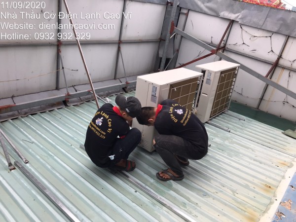 Lắp điều hòa không khí cho công ty - 0932 932 329