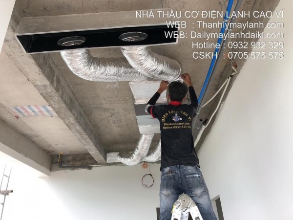 Lắp điều hòa tại nhà ở Thủ Đức - Cao Vĩ