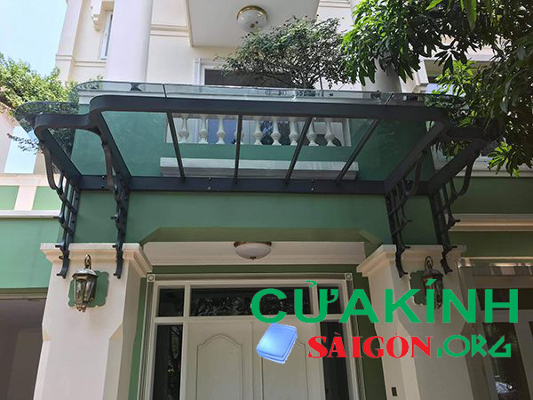 Lắp mái kính cường lực quận 10 | 0975305574