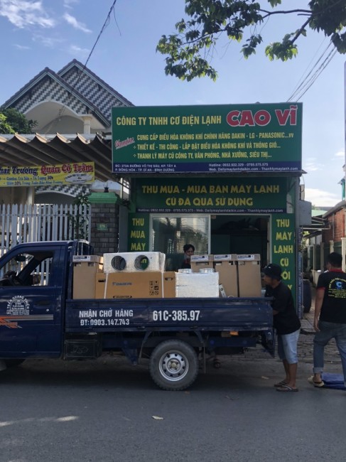 Lắp máy lạnh âm trần ở Quận 8 - 0932.932.329