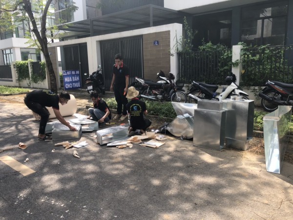 Lắp máy lạnh giấu trần ở Quận 5 | 0932.932.329