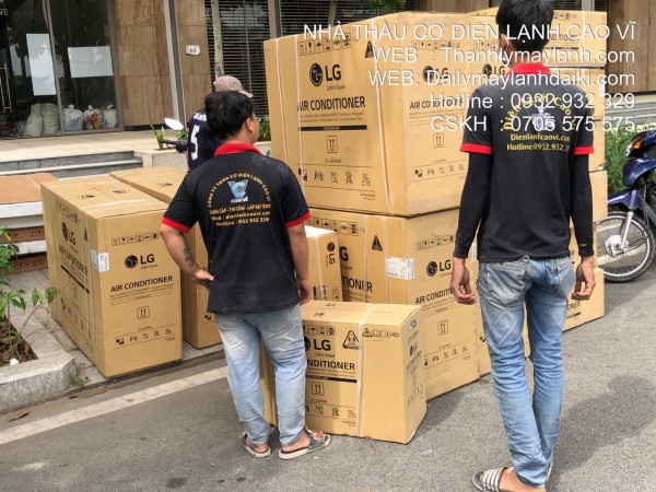Lắp máy lạnh huyện Nhà Bè - Cao Vĩ
