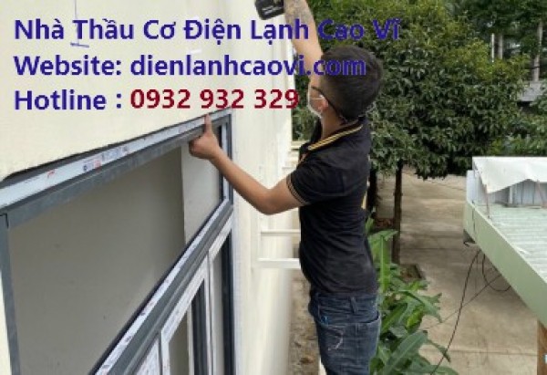 Lắp máy lạnh tại Bình Thạnh - Máy lạnh Cao Vĩ