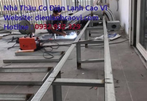 Lắp máy lạnh tại quận 1 Tp.HCM - 0932.932.329