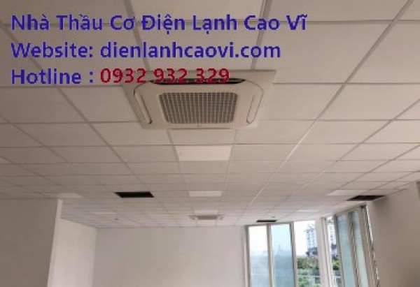 Lắp máy lạnh tại quận 12 Tp.HCM - Cao Vĩ