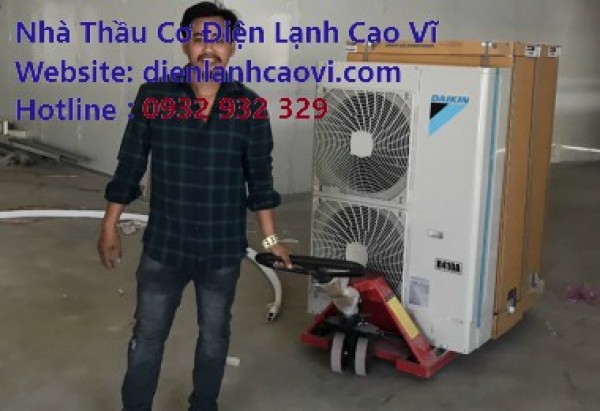 Lắp máy lạnh tại quận 6 - Máy lạnh Cao Vĩ