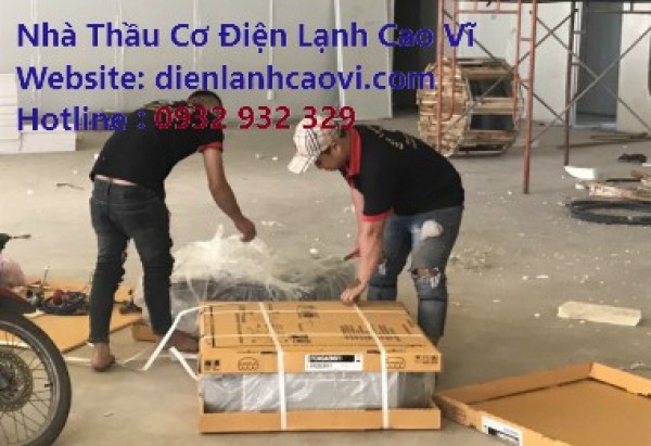 Lắp máy lạnh tại Tân Bình Tp.HCM - Cao Vĩ