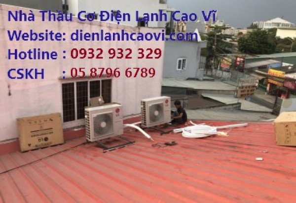 Lắp máy lạnh tại Tp.HCM - 0932.932.329