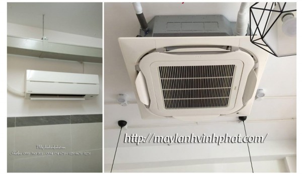 Lắp Máy lạnh treo tường Toshiba – Máy lạnh âm trần Toshiba tạo không gian tươi mát