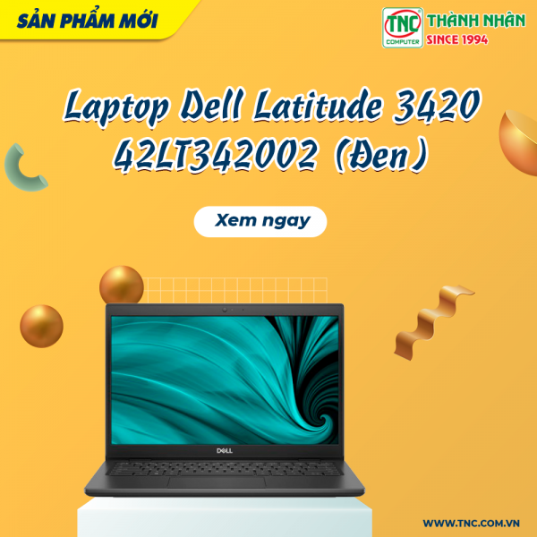 Laptop Dell Latitude 3420 42LT342002 (Đen)